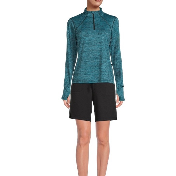 ATHLETIC WORKS Womens Top Size XL 16-18 Lightweight 1/4 Zip Front New - Picture 4 of 10